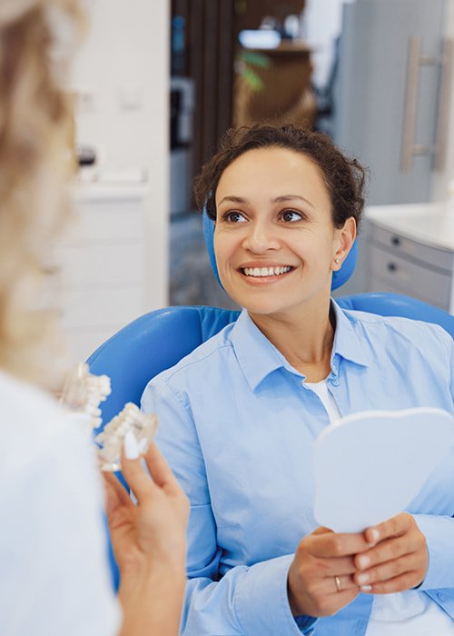 Consultation with doctor All-On-4